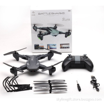 Visuo XS816 RC Drone with 50 Times Zoom WiFi FPV 4K Dual Camera Optical Flow Quadcopter Foldable Selfie Drone VS SG106